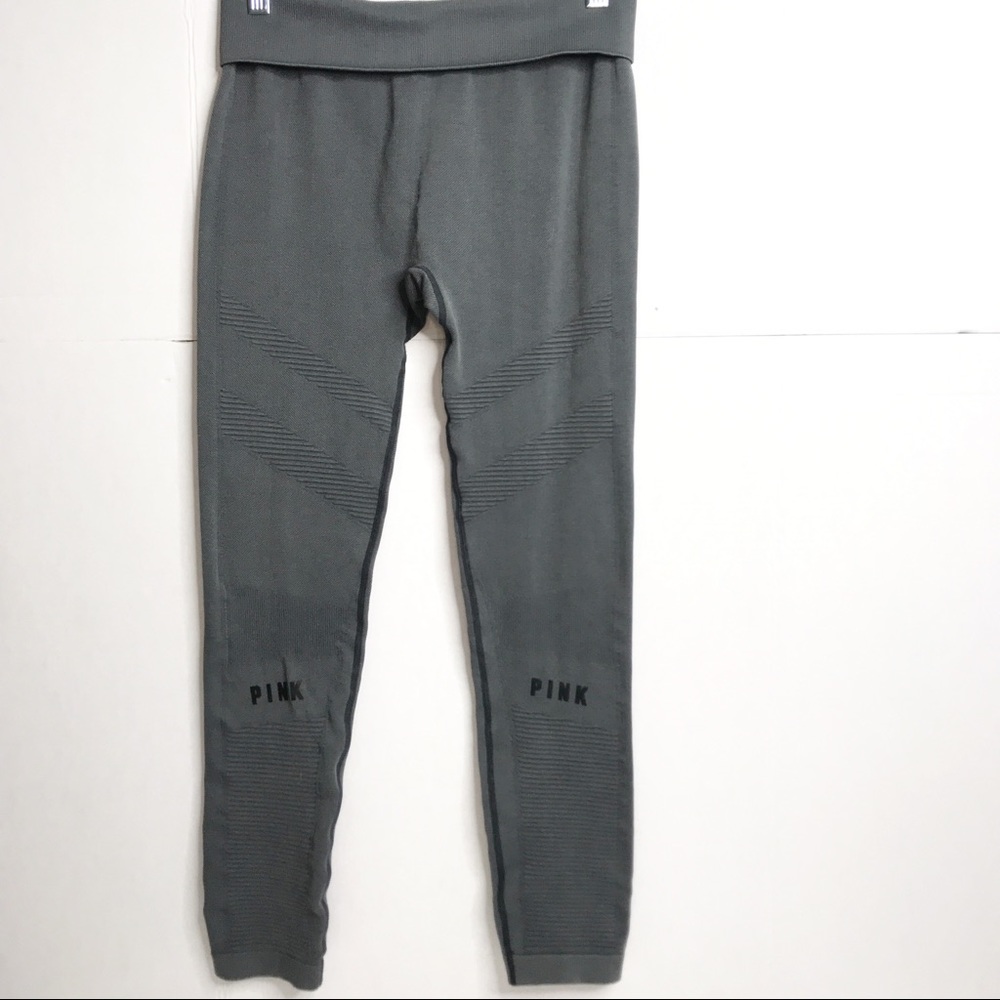 Women Large VS PINK Ultimate seamless Grey legging
